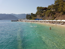 Foto von Mavi Nokta Strand mit viele geräumige buchten