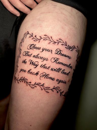Explore long distance friendship tattoo ideas, creative tattoo ideas in San Antonio, available at Ink & Iron Tattoos & Piercings