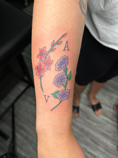 Explore uncharted tattoo ideas, creative tattoo ideas in Peoria, available at Top Rocker Tattoo