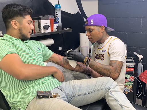 Explore biker tattoo ideas, creative tattoo ideas in Atlanta, available at Atlanta Ink Tattoo and Piercing