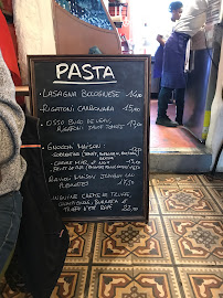 Rugantino à Montlhéry menu