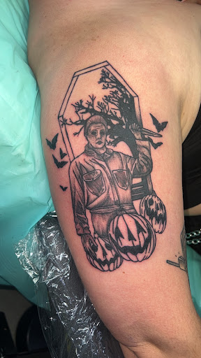 Explore ace of hearts tattoo ideas, creative tattoo ideas in Hurricane, available at Nemesis in the Hollar