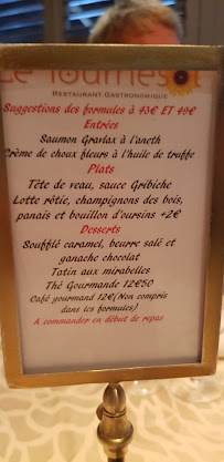 Restaurant gastronomique Le Tournesol à Courbevoie - menu / carte