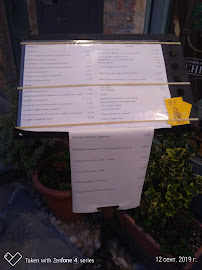 Osteria Il Cantinone à Cervia menu