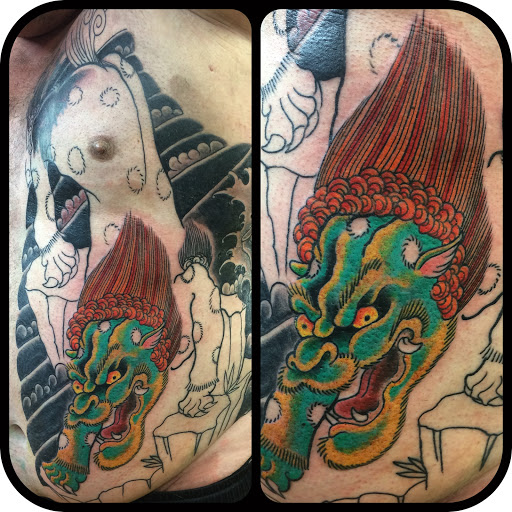 Explore bird cage tattoo ideas, creative tattoo ideas in Black River Falls, available at Black River Tattoo