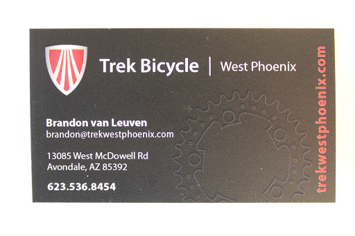 Bicycle Store «Trek Bicycle Store of West Phoenix», reviews and photos, 13085 W McDowell Rd, Avondale, AZ 85392, USA