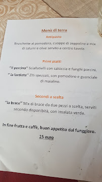 Menu du O' Funggiaro à Melito di Napoli