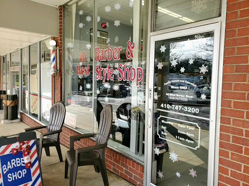 Barber Shop «40 West Barber & Style Shop», reviews and photos, 722 N Rolling Rd, Catonsville, MD 21228, USA