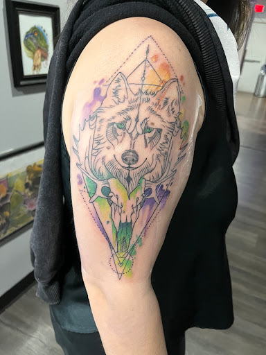 Explore matching tattoo ideas for father and son, creative tattoo ideas in Atlanta, available at Golden Anchor Tattoo