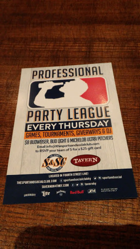 Bar «Sports & Social Club», reviews and photos, 427 S 4th St #100, Louisville, KY 40202, USA