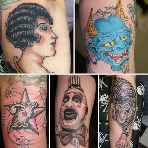 Explore tattoo ideas with 3 names, creative tattoo ideas in Coeur D Alene, available at Northwest Tattoo Museum & Tattooing