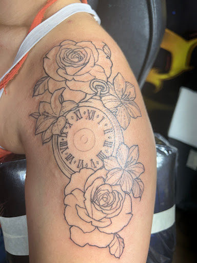 Explore son memorial tattoo ideas, creative tattoo ideas in Round Rock, available at Legacy Tattoos & Piercing