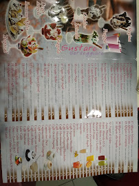 Menu du Angels' Ice-cream Shop à Dueville