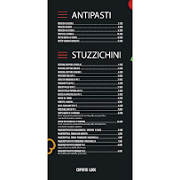 Menu du Focacceria D'Angiò à Barletta