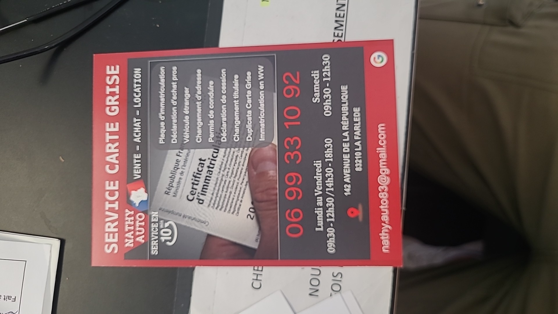 Photo n° 1 de l'avis de Youcef.a fait le 22/07/2023 à 10:19