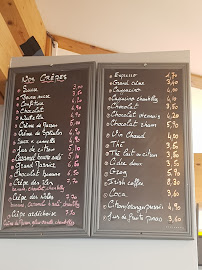 Carte du Les Notes Gourmandes Café-Resto Les Gets à Les Gets