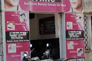 Bright & White hair saloon image