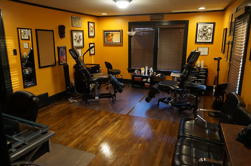 Explore magician tattoo ideas, creative tattoo ideas in Council Bluffs, available at Black Squirrel Tattoo