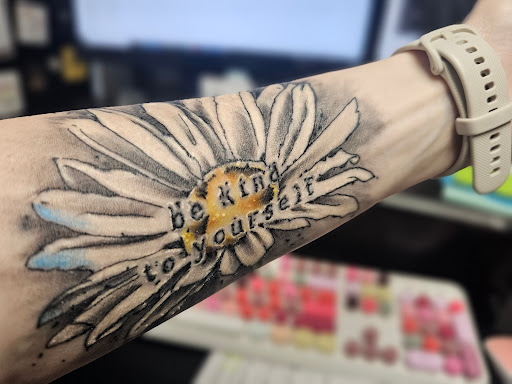 Explore name tattoo ideas for guys, creative tattoo ideas in Vancouver, available at Valkyrie Tattoo & Piercing