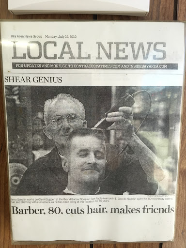 Barber Shop «Grand Barber Shop», reviews and photos, 10054 San Pablo Ave, El Cerrito, CA 94530, USA