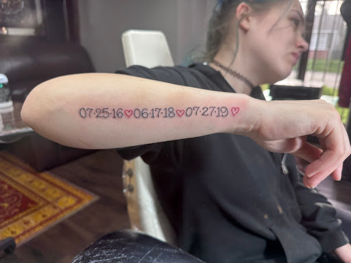 Explore ankle tattoos ideas, creative tattoo ideas in Lake Charles, available at Brand-X Tattoo & Piercing