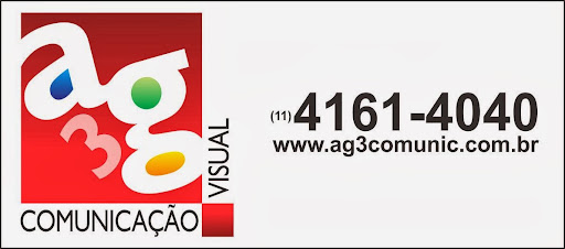 Logo da empresa - AG3 Comunicaçao Visual e Marketing