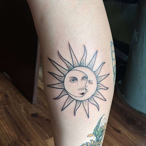 Explore hakuna matata tattoo ideas, creative tattoo ideas in Lawrence, available at Standard Electric Tattooing