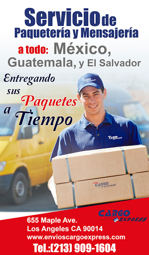 En la compra de una caja - USA Cargo Express El Salvador