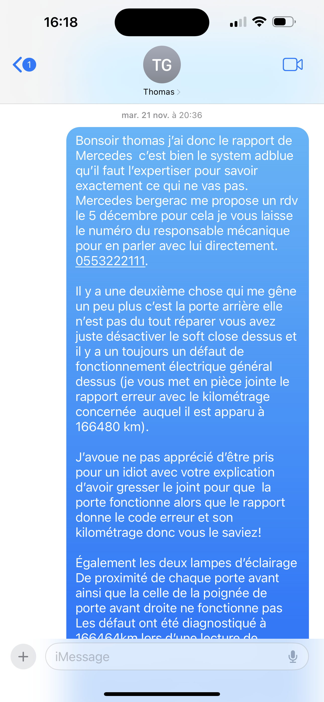 Photo n° 2 de l'avis de Cedric.N fait le 11/12/2023 à 16:32