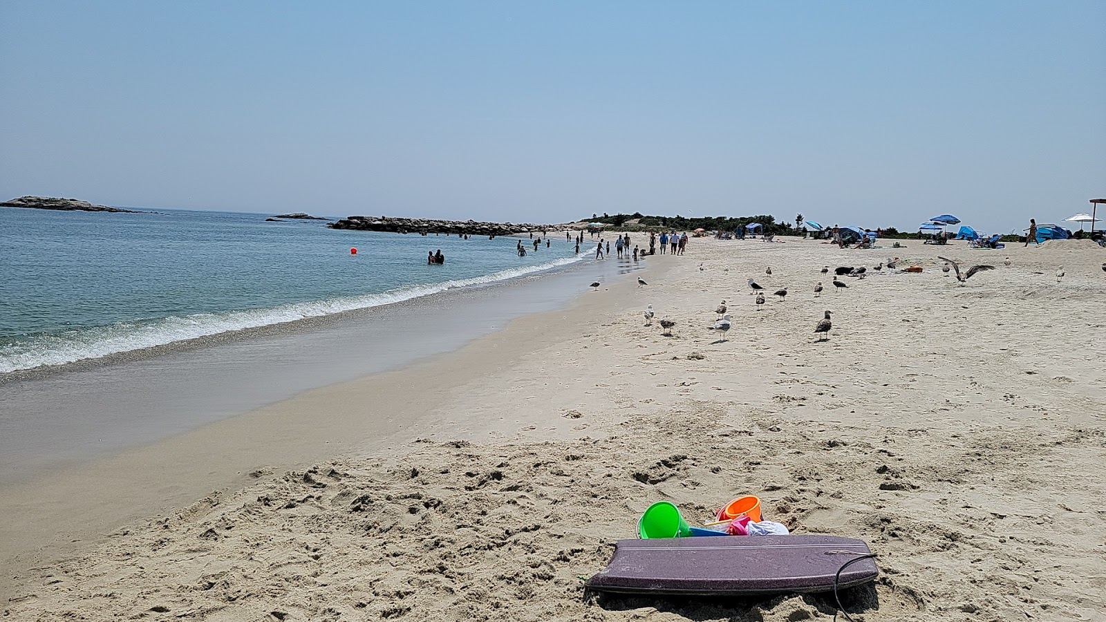 Fotografie cu Ocean Beach cu nivelul de curățenie in medie