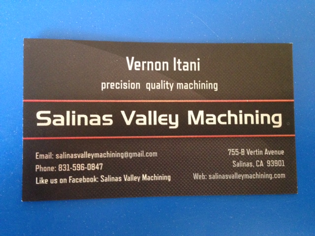 Salinas Valley Machining