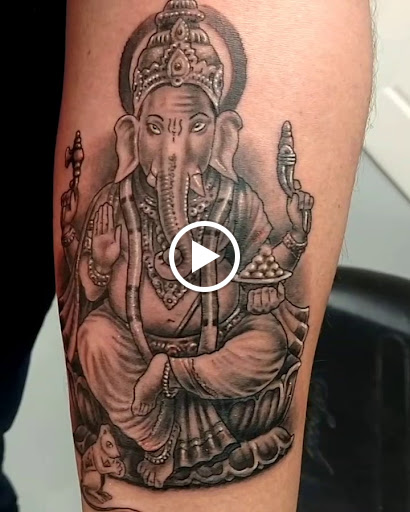 Explore rib tattoo ideas for guys, creative tattoo ideas in Marietta, available at Monkeys Uncle Tattoo