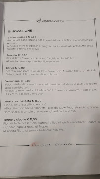 Menu / carte de Veterale pizzeria à Volturara Irpina