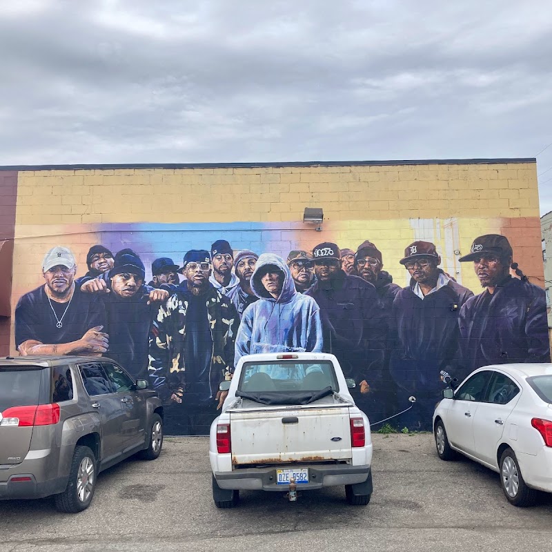 Eminem D12 Mural