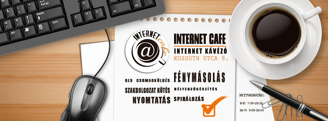 Internet Cafe - Internet kávézó és fénymásoló szalon