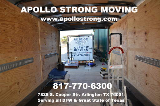 Moving Company «APOLLO STRONG MOVING», reviews and photos, 7825 S Cooper St, Arlington, TX 76001, USA