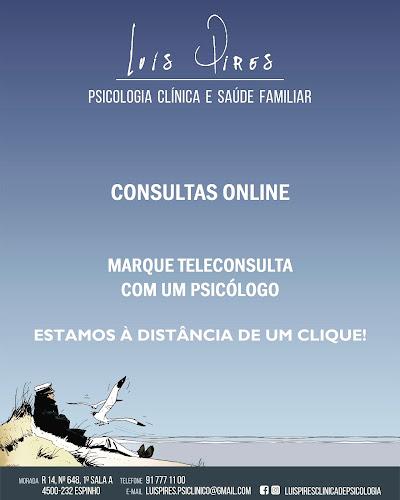 Luís Pires - Clínica de Psicologia e Saúde Familiar - Psicólogo