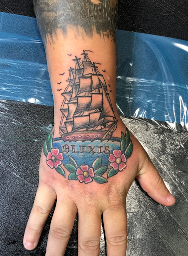 Explore minimalist lotr tattoo ideas, creative tattoo ideas in Meridian, available at Creative Pain Tattoo Studio
