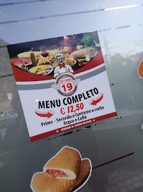 Carte du Ristorante Lauria Sud On The Road 19 à Lauria