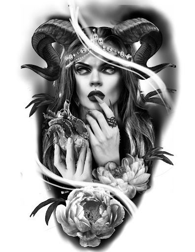 Explore small rose tattoo ideas, creative tattoo ideas in Sarasota, available at SEVEN SINS Tattoo Studio