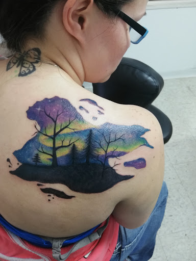 Explore john wayne tattoo ideas, creative tattoo ideas in Hayward, available at Three Tentacles Tattoo Studio