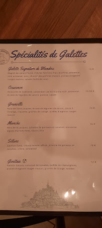 Crêperie Restaurant La Bisquine à La Flèche - menu / carte