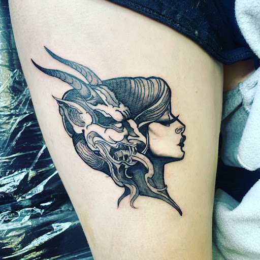 Explore june tattoo ideas, creative tattoo ideas in Lake City, available at Crooked Spines Tattoo Studio