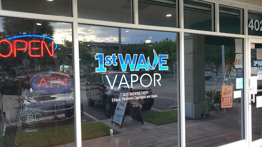 Vaporizer Store «1st Wave Vapor Fort Lauderdale ELECTRONIC CIGARETTE VAPE SHOP VAPOR STORE», reviews and photos, 4028 N Ocean Blvd, Fort Lauderdale, FL 33308, USA