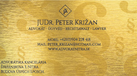 Advokátska kancelária JUDr. Peter Križan, komplexné právne služby