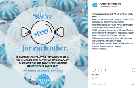 Electrician «Hutton Power & Light», reviews and photos, 5295 Greenwich Rd Ste 110, Virginia Beach, VA 23462, USA