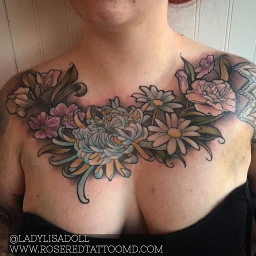 Tattoo Shop «Rose Red Tattoo & Permanent Makeup», reviews and photos, 3138 Rogers Ave, Ellicott City, MD 21043, USA