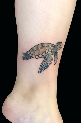 Explore time flies tattoo ideas, creative tattoo ideas in Lahaina, available at Sweet Trade Tattoo