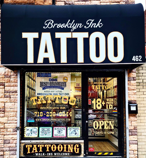 Tattoo Shop «Brooklyn Ink Tattoo & Body Piercing», reviews and photos, 462 87th St, Brooklyn, NY 11209, USA
