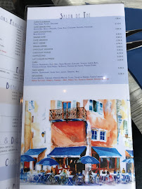 Bleu de toi à Annecy menu